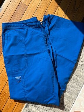 Cherokee Women’s Cobalt Blue Cargo Scrub Pants